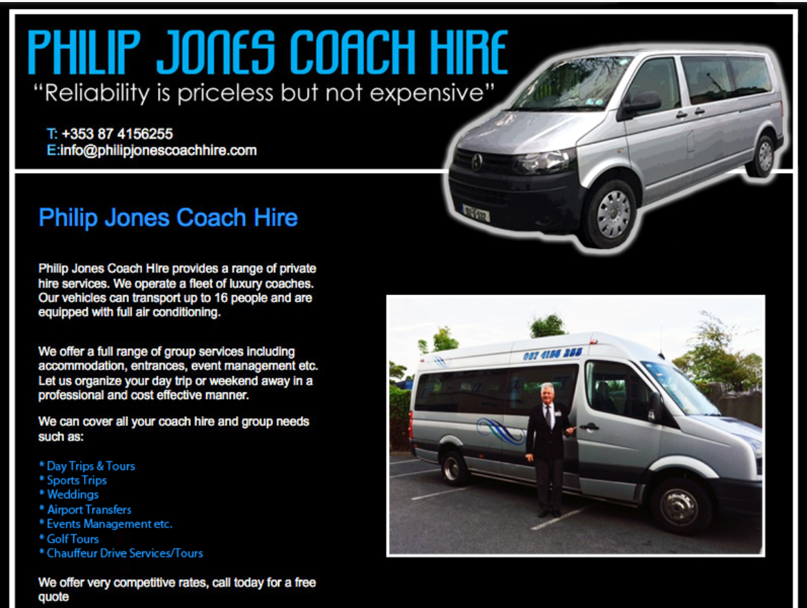 Philip Jones Coach Hire